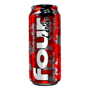 Bebida FOUR LOKO PONCHE FRUTAS 473mL