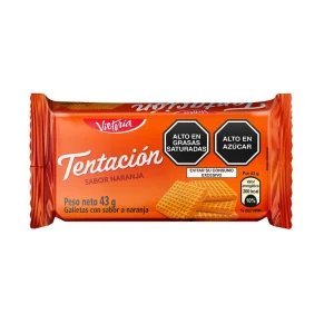 Galleta TENTACIÓN NARANJA 45g