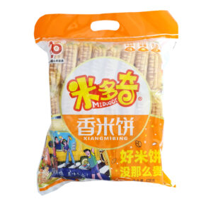 Galleta de arroz MIDUOQUI SALADO 9g x1PAQ(48UND)