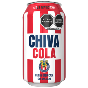Gaseosa lata CHIVA COLA OMNILIFE 355mL