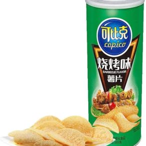 Snack PAPAS FRITAS COPICO  SABOR BARBACOA 105g