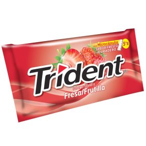Goma de mascar TRIDENT FRESA 8.5g